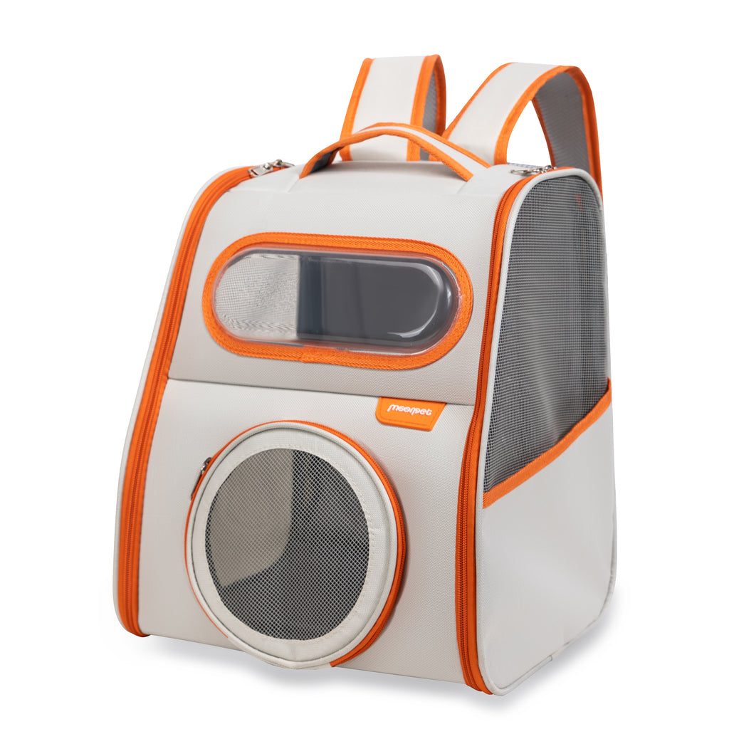 Urban Chic Foldable Pet Backpack – Lightweight & Multi-Way Carry