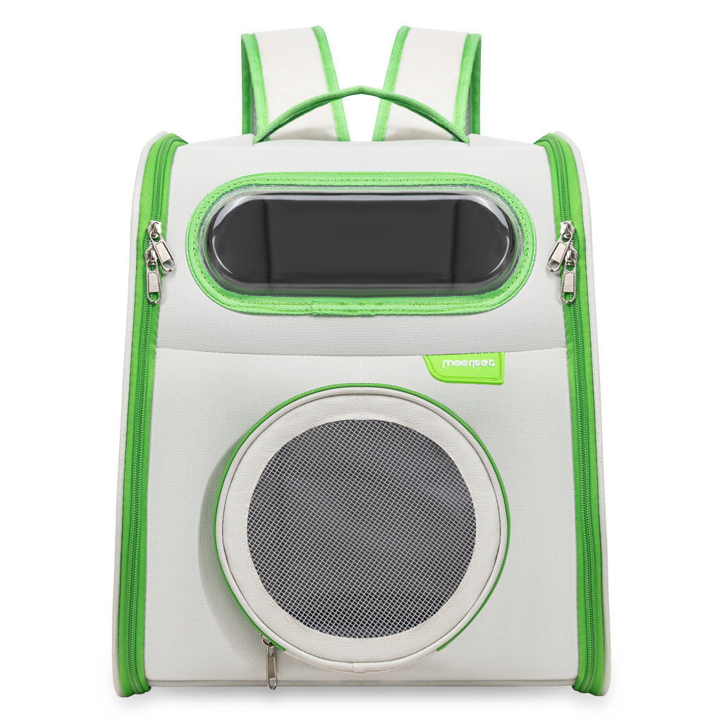 Urban Chic Foldable Pet Backpack – Lightweight & Multi-Way Carry