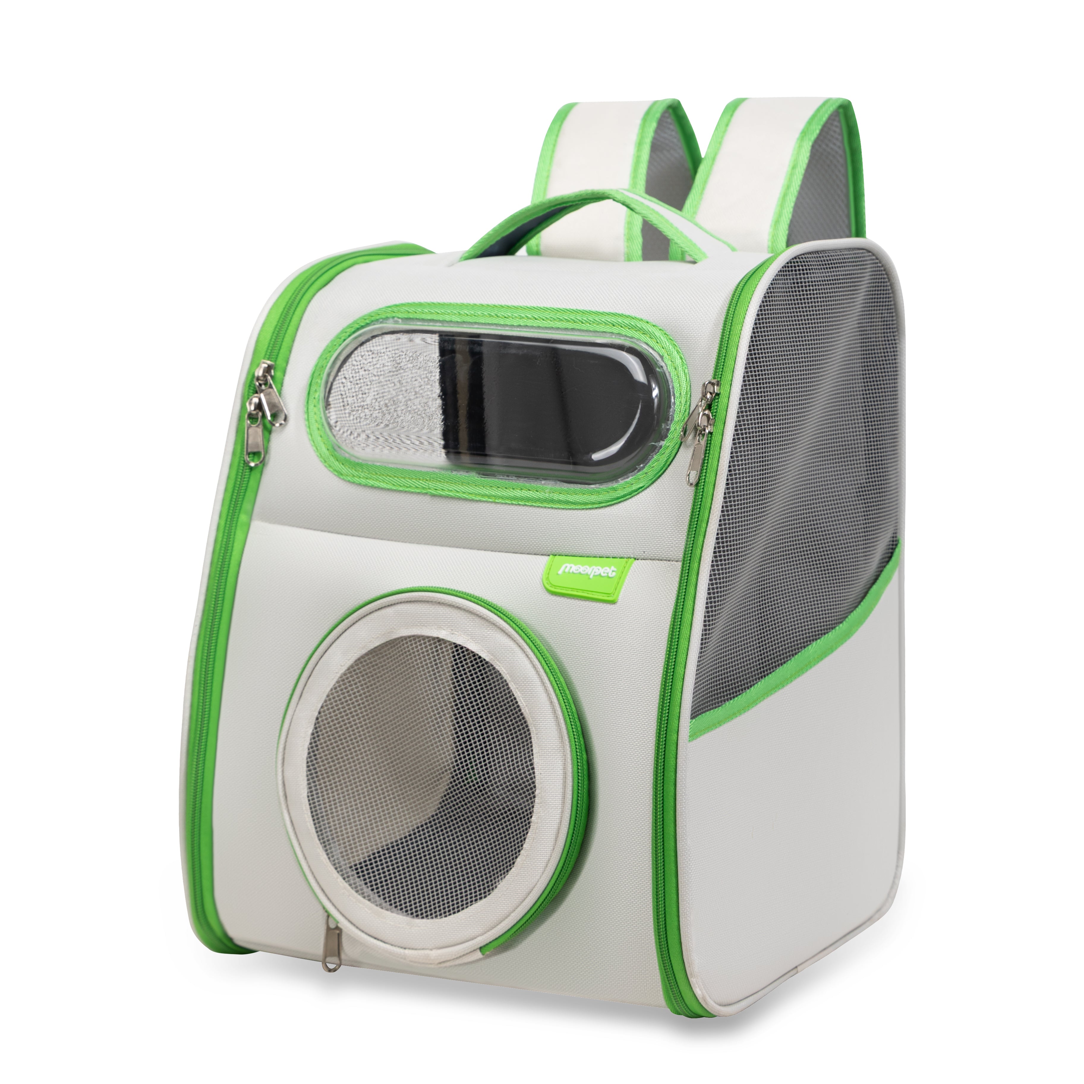 Urban Chic Foldable Pet Backpack – Lightweight & Multi-Way Carry