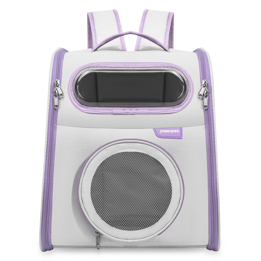 Urban Chic Foldable Pet Backpack – Lightweight & Multi-Way Carry