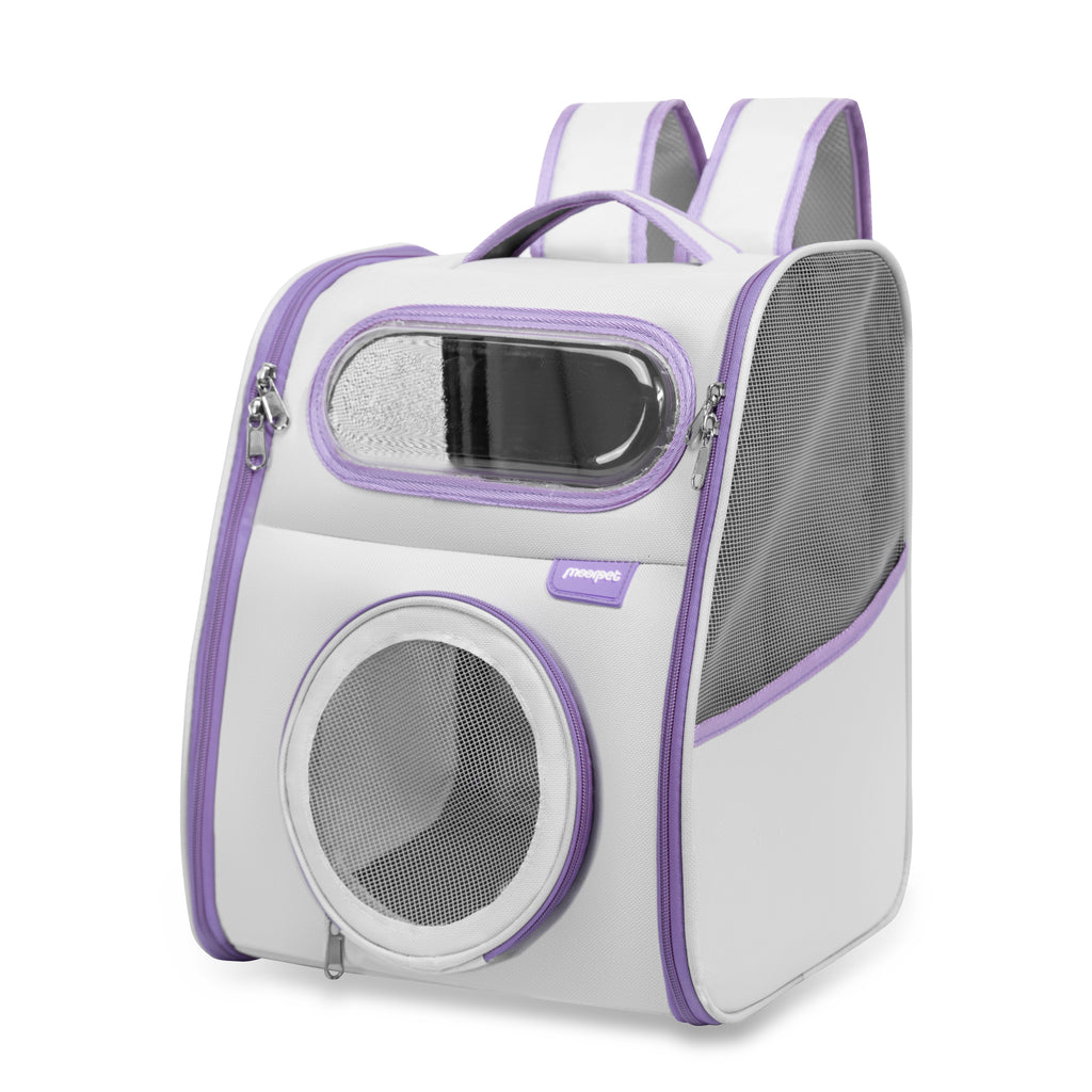 Urban Chic Foldable Pet Backpack – Lightweight & Multi-Way Carry