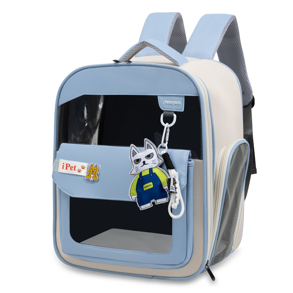 AirFlow Pro Foldable Pet Backpack – Breezy, Roomy & Travel-Ready