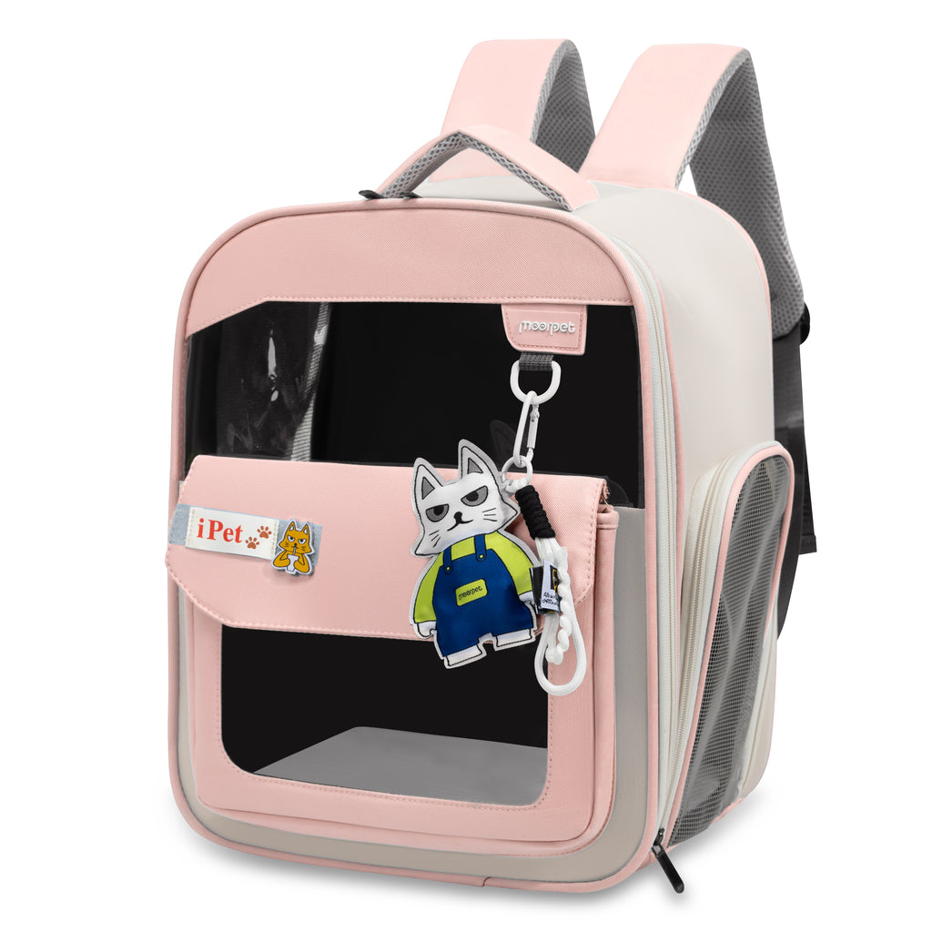 AirFlow Pro Foldable Pet Backpack – Breezy, Roomy & Travel-Ready