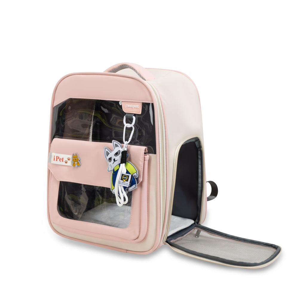 AirFlow Pro Foldable Pet Backpack – Breezy, Roomy & Travel-Ready