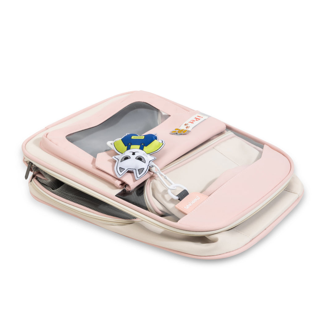 AirFlow Pro Foldable Pet Backpack – Breezy, Roomy & Travel-Ready