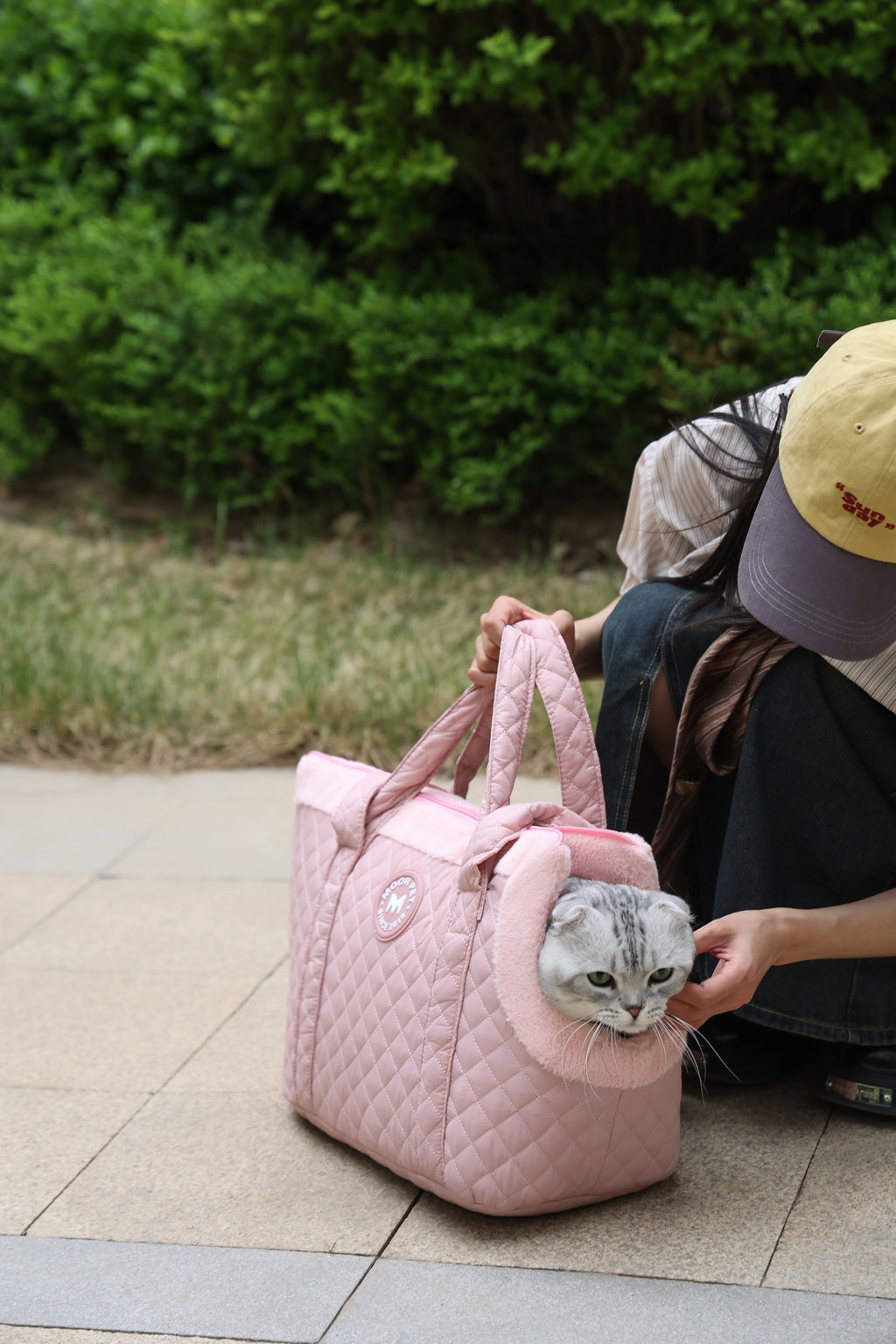 Tote cat carrier — Warm, Portable & Fur-Resistant