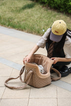 Tote cat carrier — Warm, Portable & Fur-Resistant