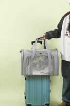 VersaVent 3-in-1 Pet Carrier – Foldable & Luggage-Friendly