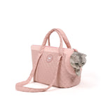 Tote cat carrier — Warm, Portable & Fur-Resistant