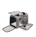 VersaVent 3-in-1 Pet Carrier – Foldable & Luggage-Friendly