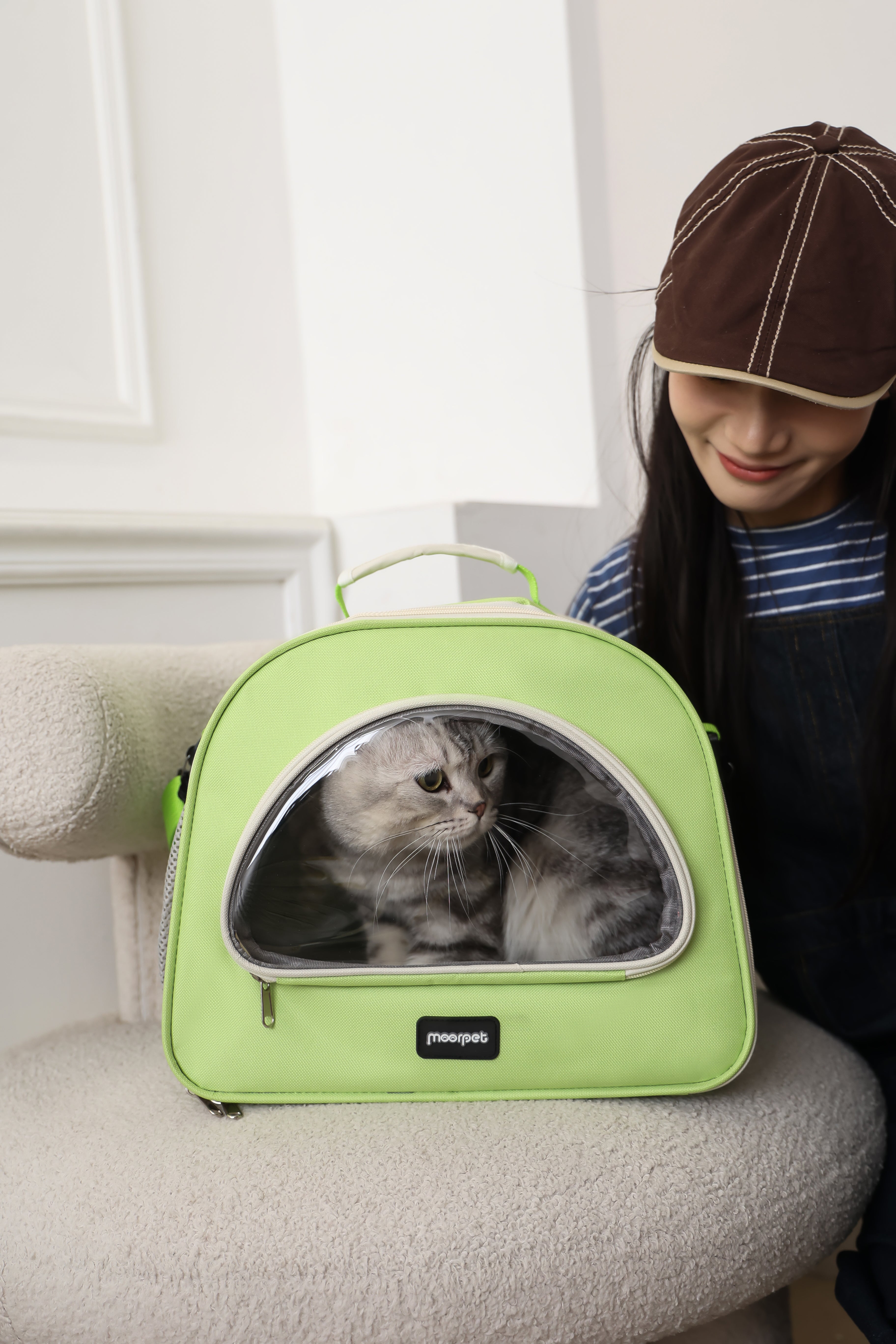 FeatherLite Multi-Access Pet Carrier – Breathable & Roomy