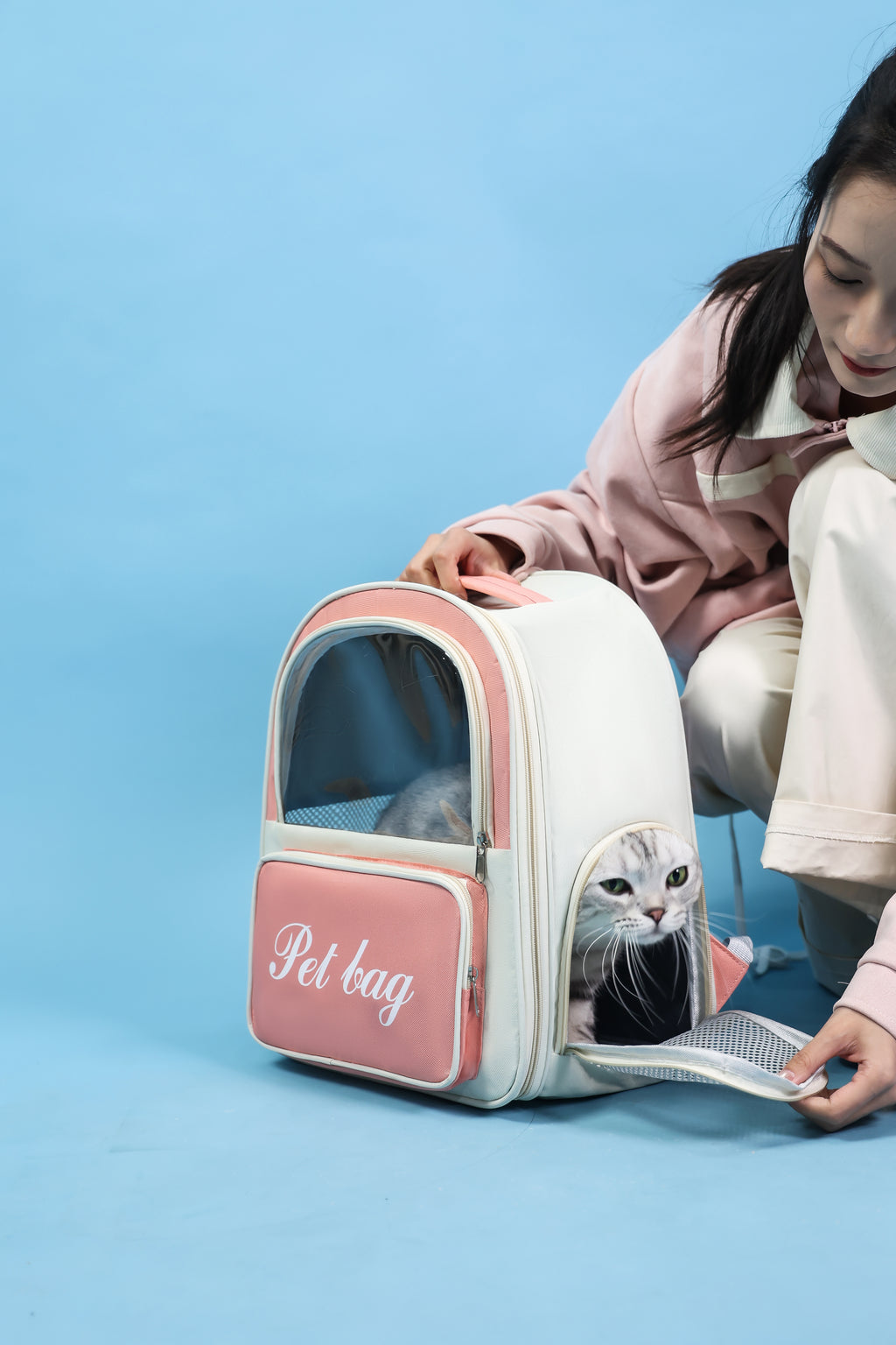 AirComfort 3D Ventilated Pet Backpack – Breathe, Carry & Go