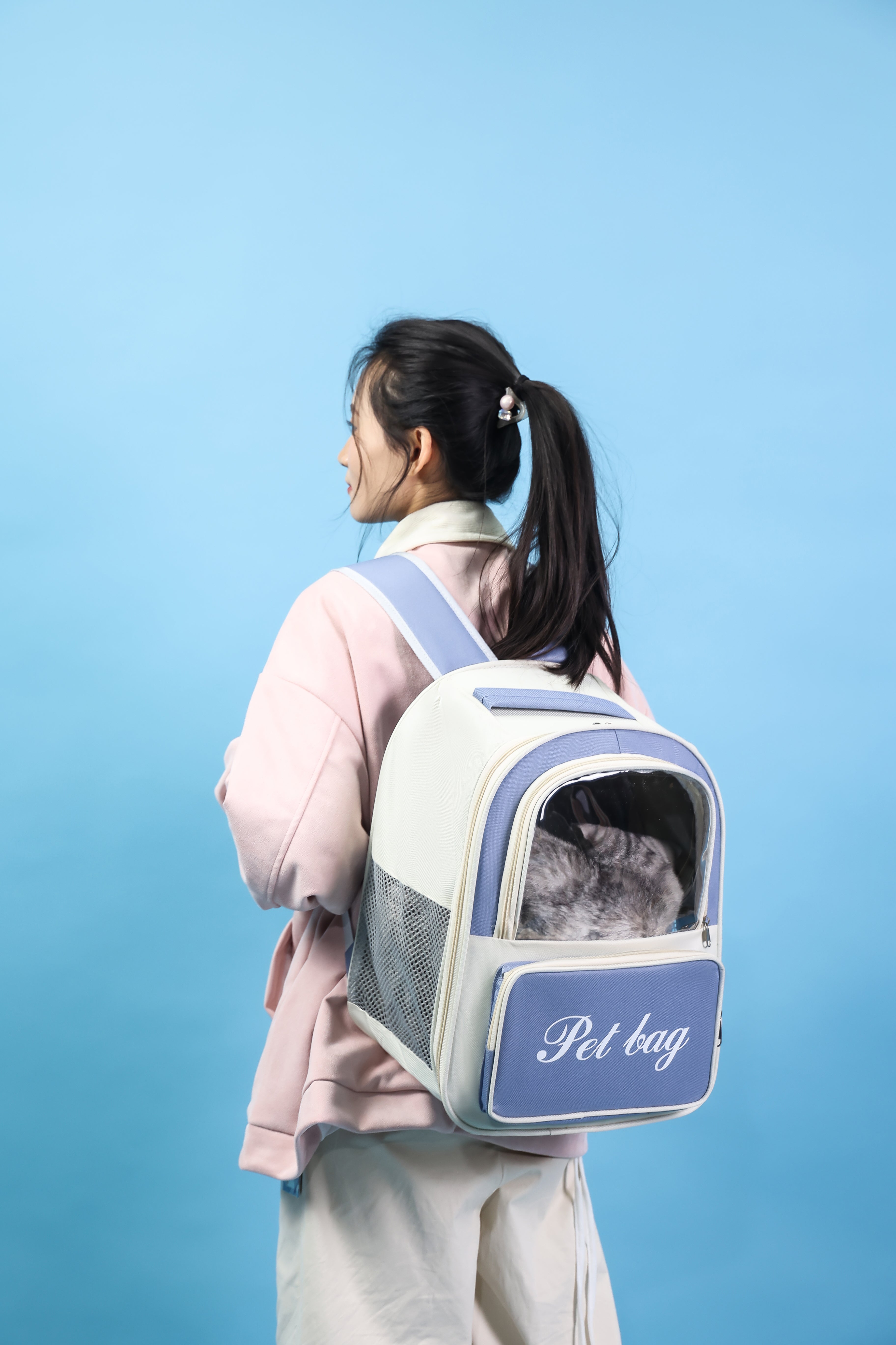 AirComfort 3D Ventilated Pet Backpack – Breathe, Carry & Go