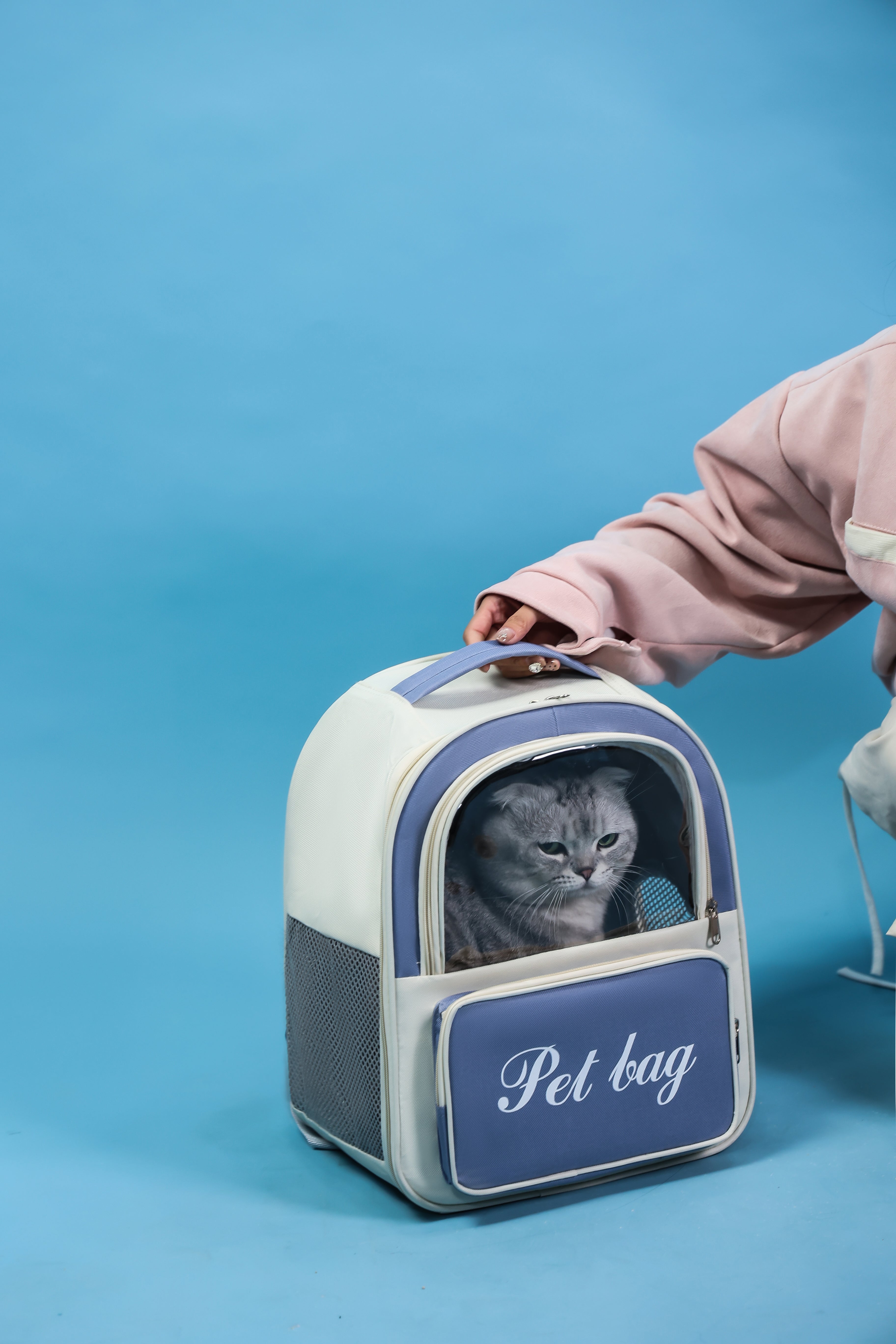 AirComfort 3D Ventilated Pet Backpack – Breathe, Carry & Go