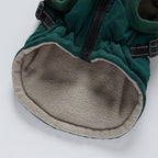 Faux‑Fur Trim Hooded Harness Dog Parka