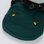 Faux‑Fur Trim Hooded Harness Dog Parka