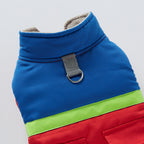 Colorblock Utility Cargo Pocket Dog Vest