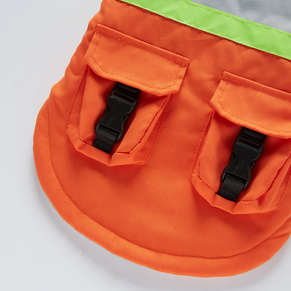 Colorblock Utility Cargo Pocket Dog Vest