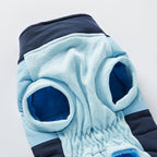 Colorblock Harness Dog Puffer Jacket