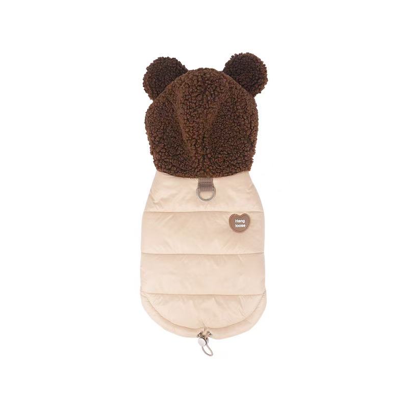 CozyHood Puffer Dog Vest