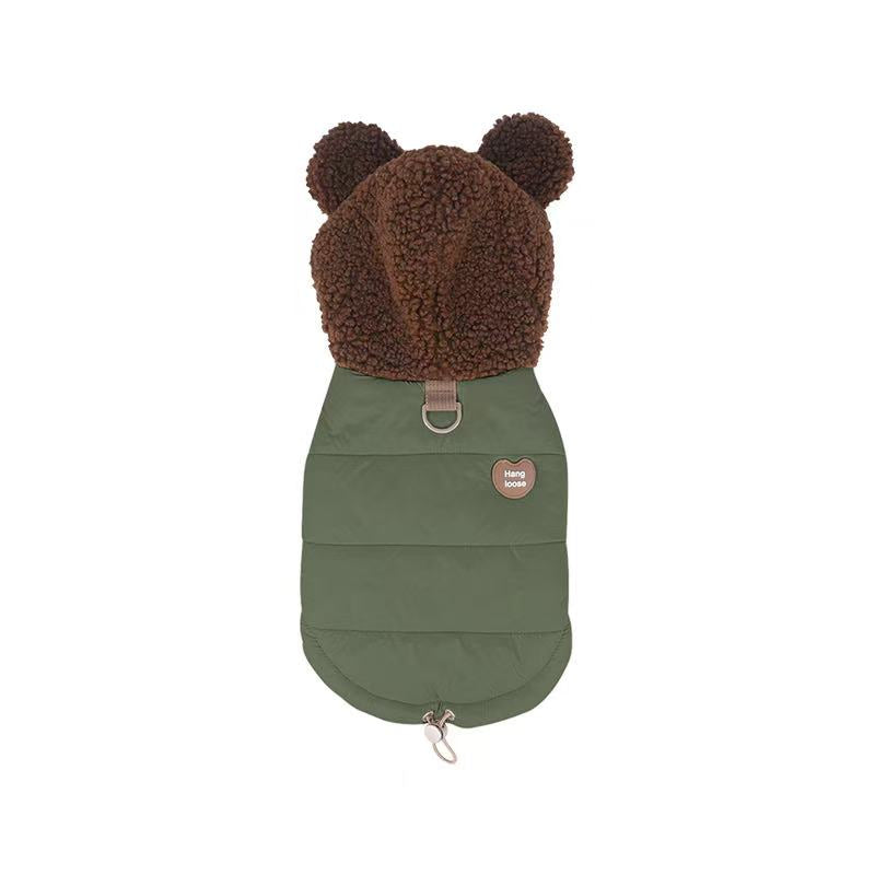 CozyHood Puffer Dog Vest