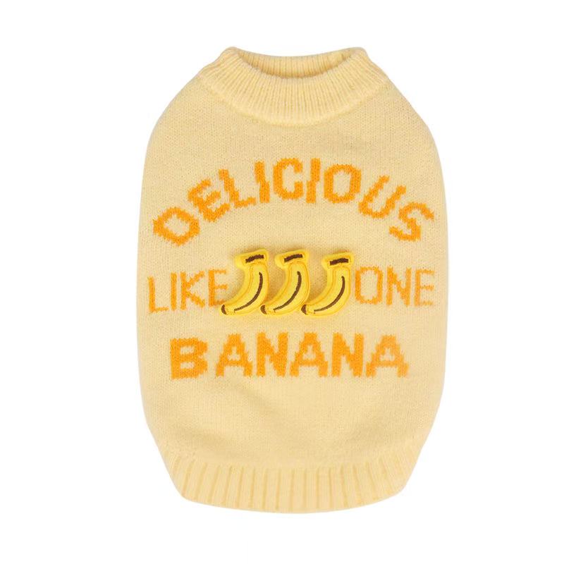 BananaBuzz Dog Sweater