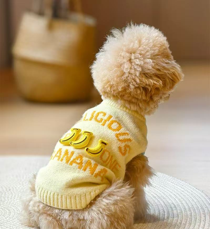 BananaBuzz Dog Sweater