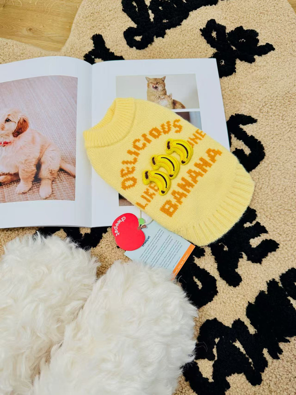 BananaBuzz Dog Sweater