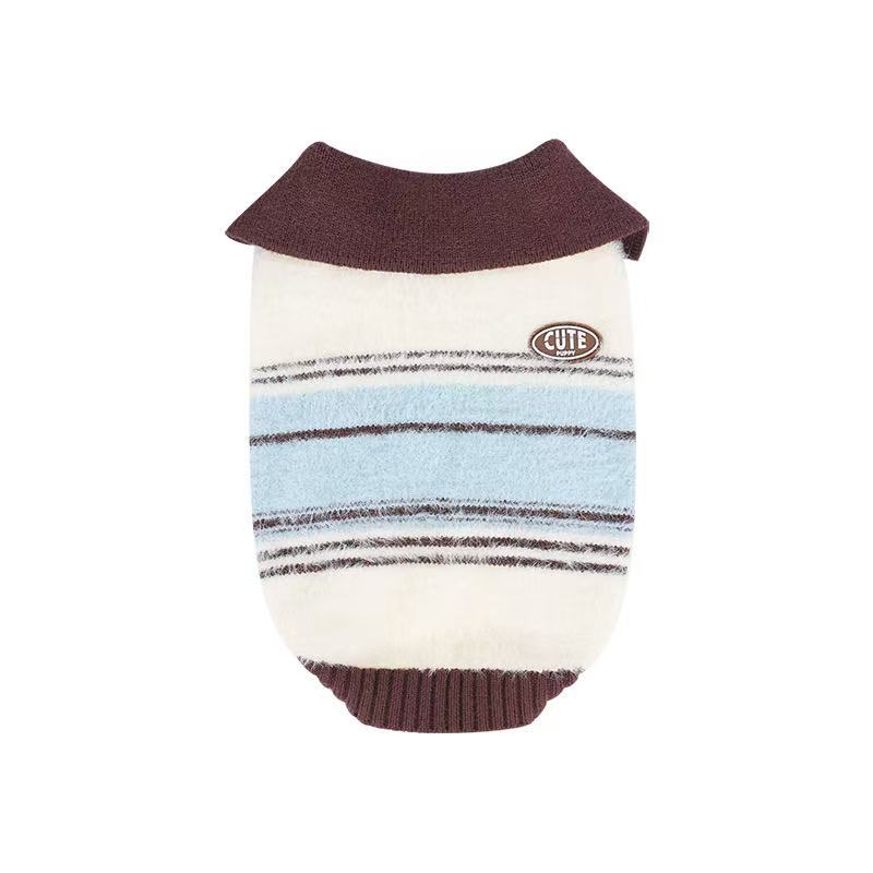 CozyStripes Dog Sweater