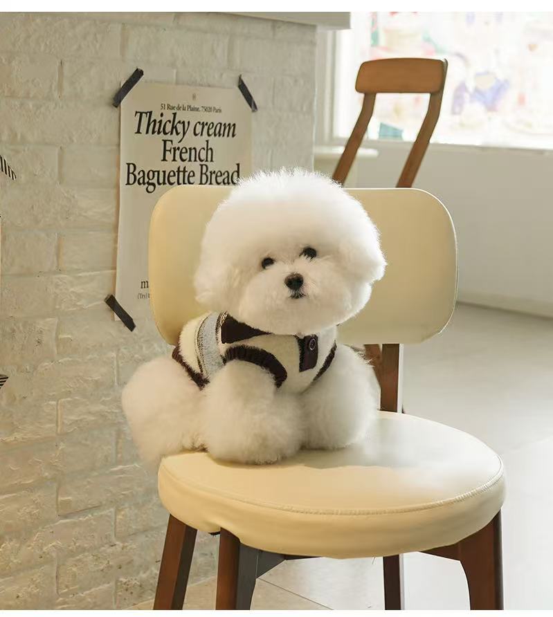 CozyStripes Dog Sweater