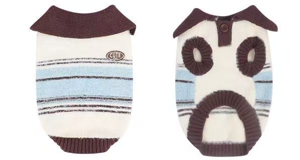 CozyStripes Dog Sweater