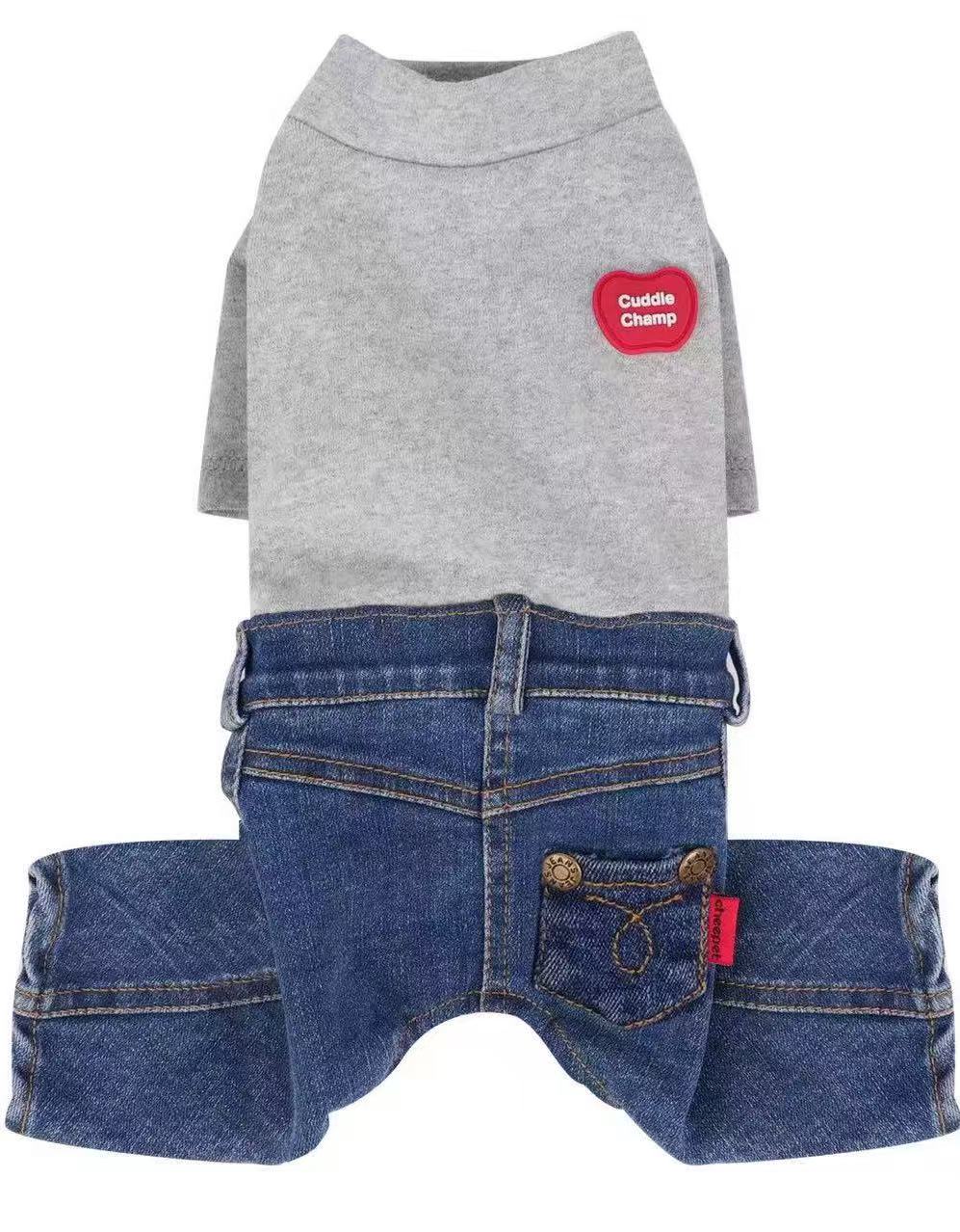 PupUrban Stylish Dog Outfit Set (with sleeves)