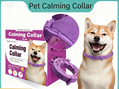 Calming Collar (4-Pack) for Dogs &amp; Cats — adjustable