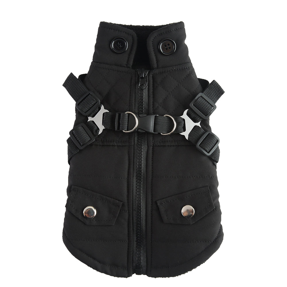 Quilted Tactical Harness Dog Vest