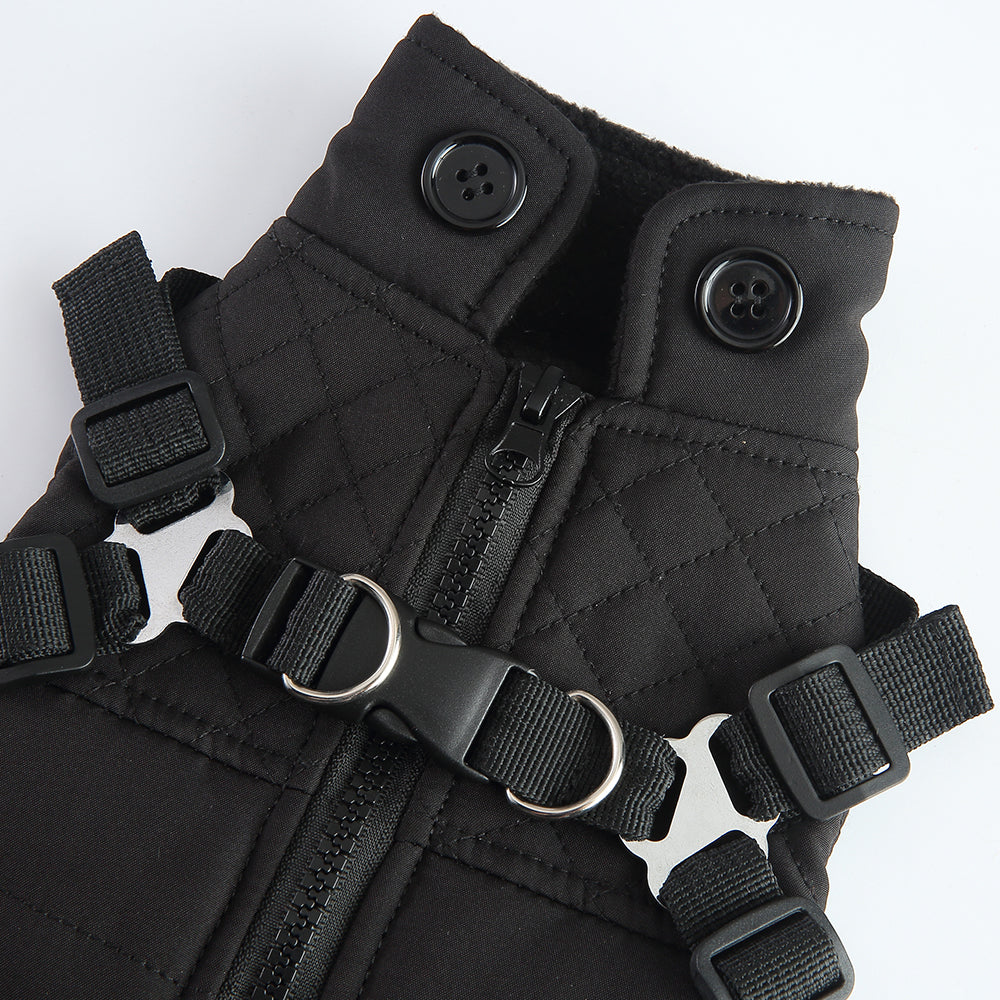 Quilted Tactical Harness Dog Vest