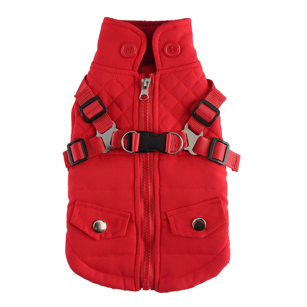 Quilted Tactical Harness Dog Vest