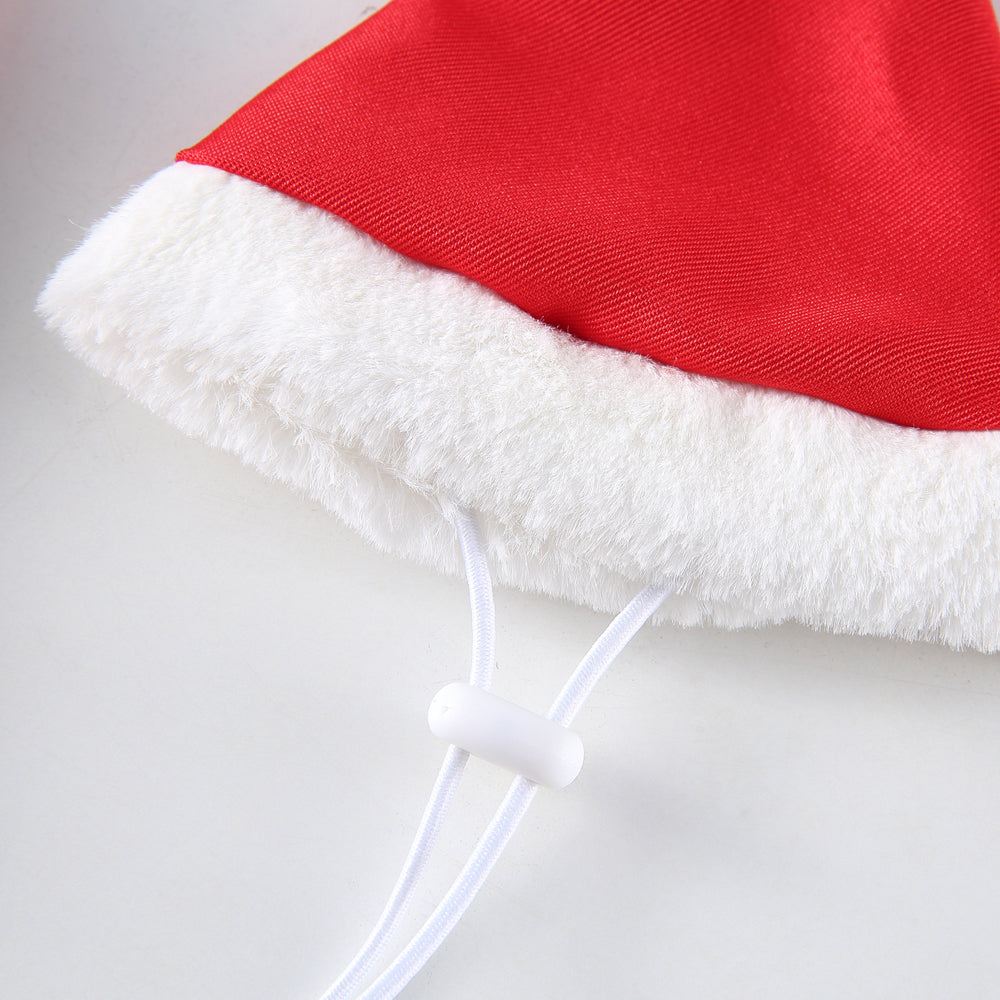 Santa Claus Dog Outfit with Hat
