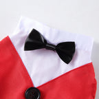 Santa Claus Dog Outfit with Hat