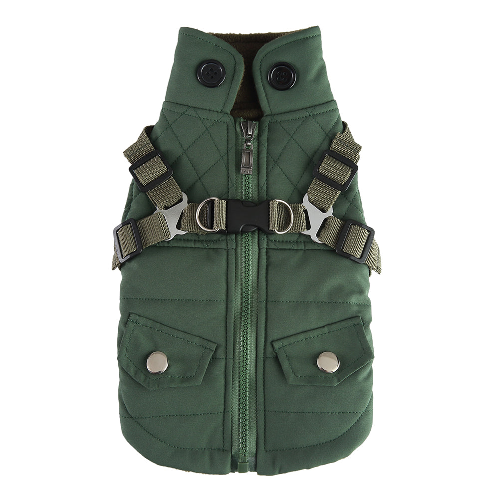 Quilted Tactical Harness Dog Vest