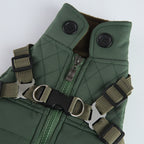 Quilted Tactical Harness Dog Vest