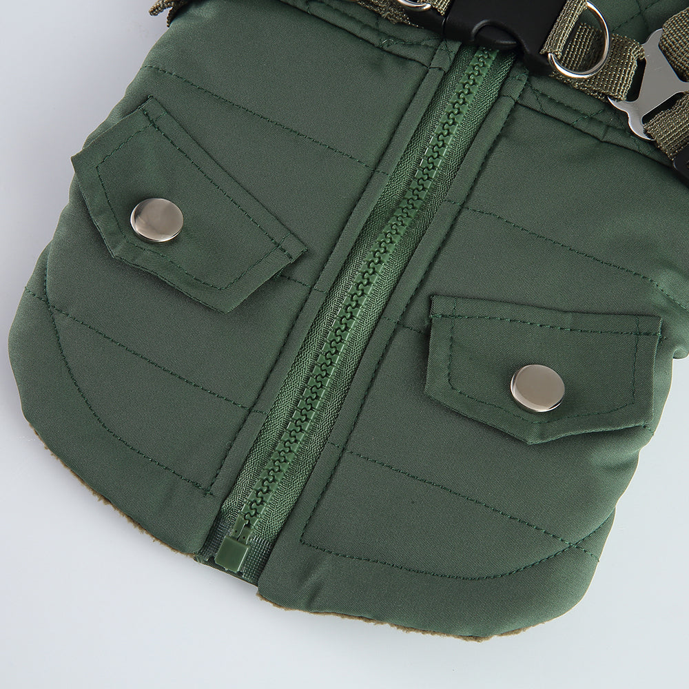 Quilted Tactical Harness Dog Vest