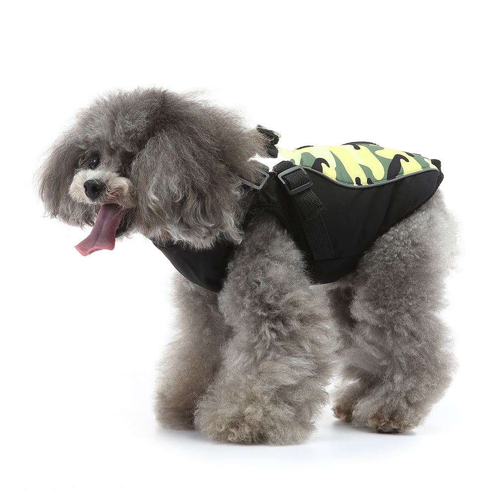 Camo Harness Dog Softshell Vest