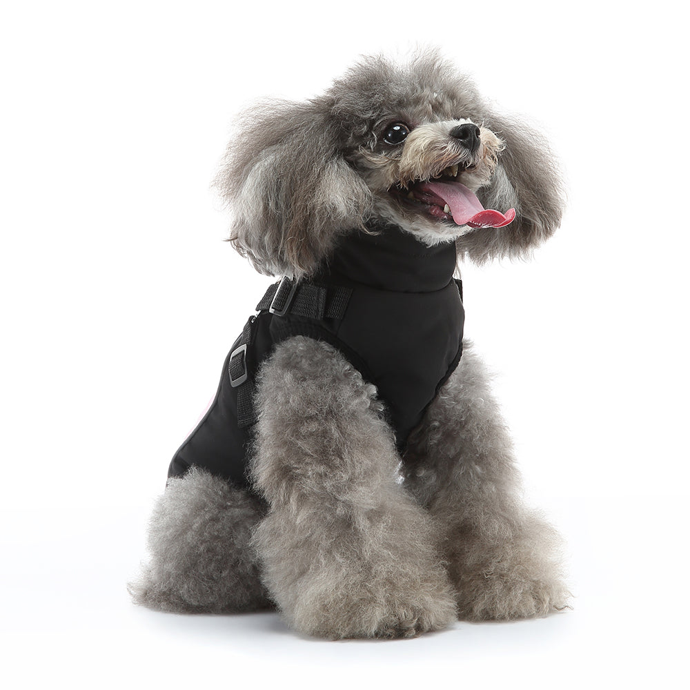 Camo Harness Dog Softshell Vest