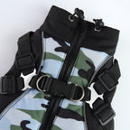 Camo Harness Dog Softshell Vest