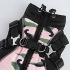 Camo Harness Dog Softshell Vest