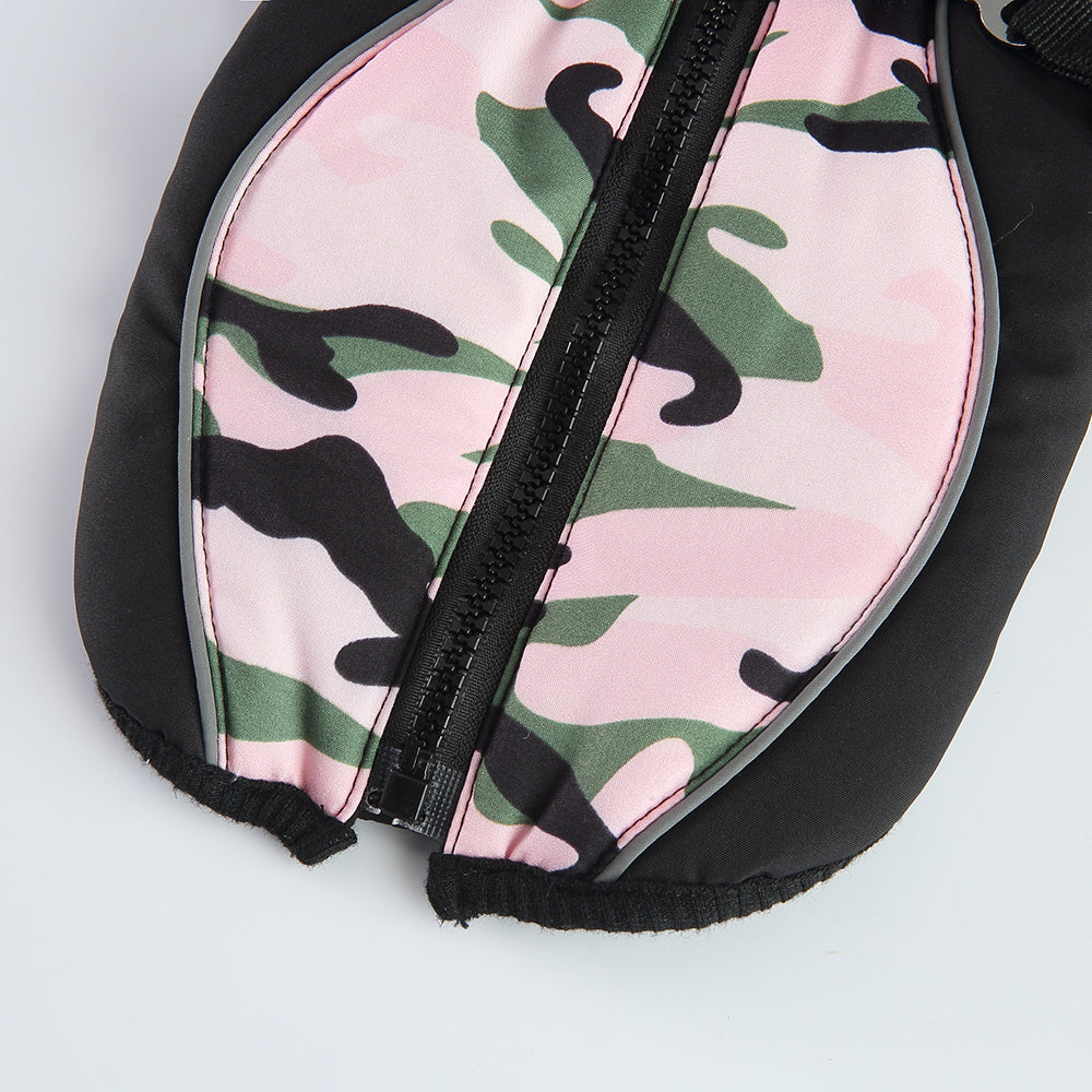 Camo Harness Dog Softshell Vest