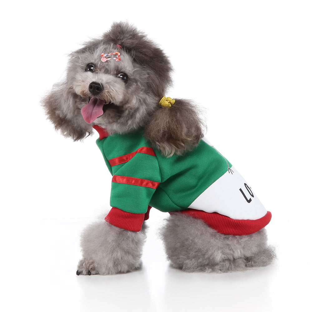 Christmas Love Snowman Dog Sweater