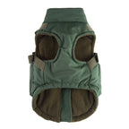 Dual-Color & Sport Harness Jacket – Red / Black / Army Green