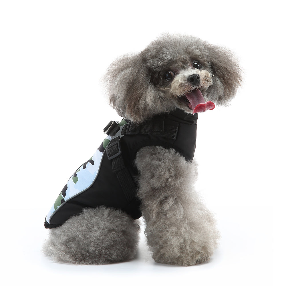 Camo Harness Dog Softshell Vest