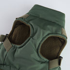 Dual-Color & Sport Harness Jacket – Red / Black / Army Green